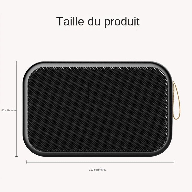 Haut-parleur Bluetooth en tissu