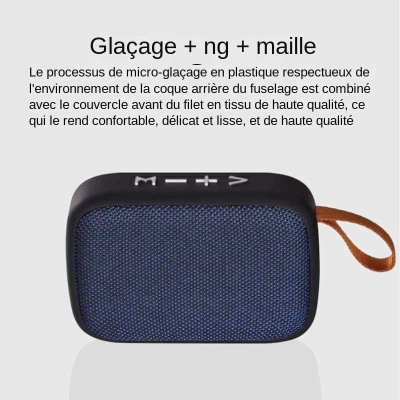 Haut-parleur Bluetooth en tissu